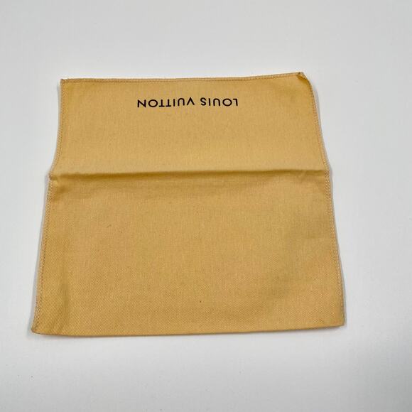 Louis Vuitton Dust Bag Pochette authentic dustbag 100% Cotton Storage Vintage - Picture 5 of 6